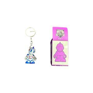 Kidrobot Supermini Keychain Series 3 2007 "Evil"  Daredevil Bag Charm Figure